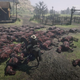 Imagen para el artículo titulado Un error temporal en Red Dead Online llenó el juego de enormes pilas de caballos muertos y quemados